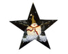 Primitive Tin Christmas Star - 6"H