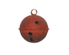 Rusty Tin Bell with Hanger, Rustic
