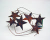 6 Ft STAR GARLAND STAR SIZE 3.5" TALL  Craft Outlet