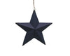 Tin Star Ornament, 4.75"H