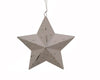 PUNCHED STAR, 7" OFF WHITE  Craft Outlet
