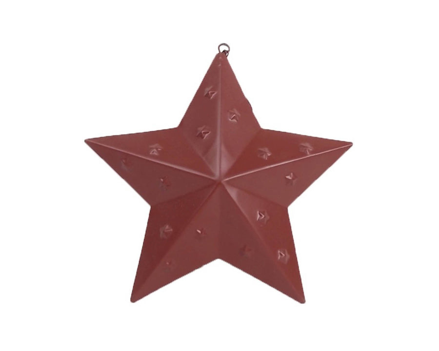 Punched Star  with Hanger 7"