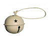 TIN BELL, OFF WHITE 3.25"  Craft Outlet