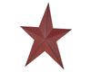 12" PRIMITIVE STAR, RED  Craft Outlet
