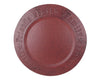" FAITH,FAMILY,FRIEND" RED 12" PLATE  Craft Outlet