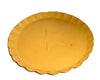 7.5" TIN PLATE, MUSTARD  Craft Outlet