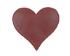 RED TIN PUFF HEART (MED) 5.5"  Craft Outlet