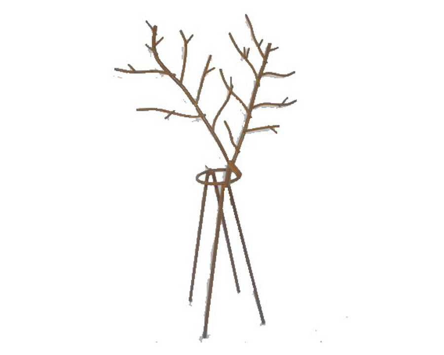 TIN WIRED REINDEER 12"  Craft Outlet
