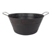 BLK TIN PAN W/EMBOSSED STAR 10"DIM  Craft Outlet