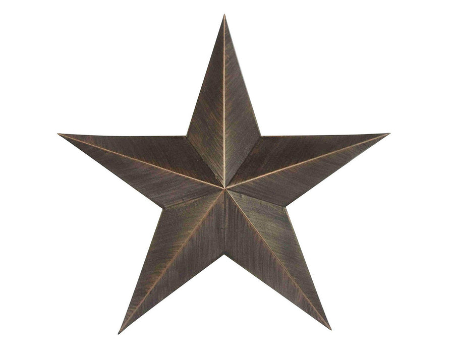 Tin Antique Star, Antique Black