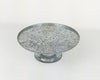 8"DIM  GALV TIN CAKE HOLDER SMALL  Craft Outlet