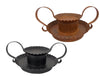 BLACK CANDLE PAN 8x6x3.5"  Craft Outlet